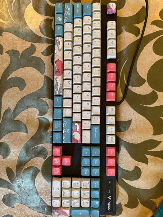 Механическая клавиатура Rapoo V500 RGB