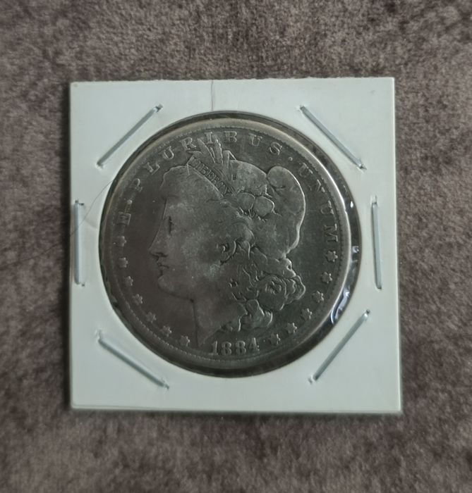 Монета США серебро морган