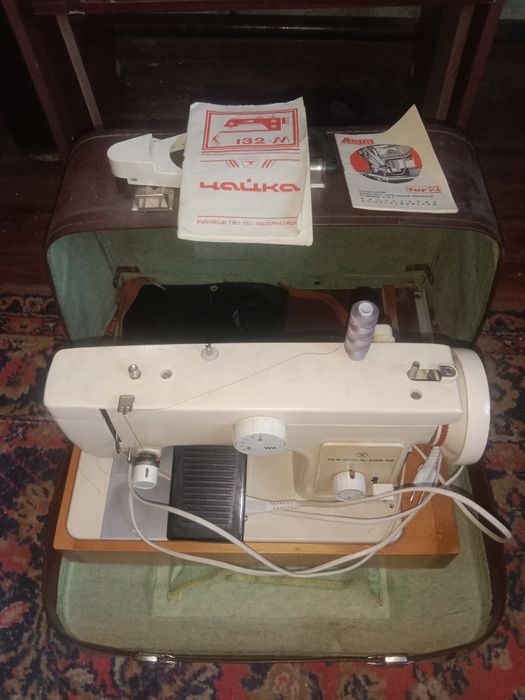 Шв машинка чайка 132 м