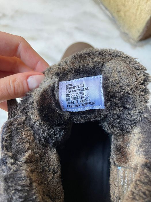 Ghete Clarks Glick Clarmont (piele nubuck) dama, marimea 38