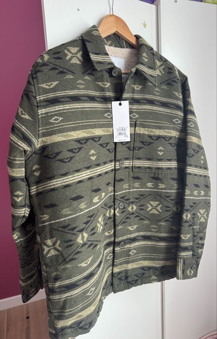 Jacheta bărbați NEXT, stil Aztec, NOUĂ, mărimea M