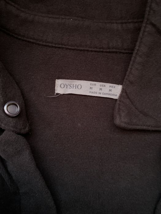 Велюровая рубашка из OYSHO