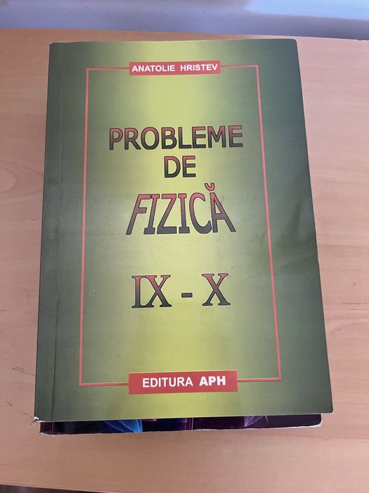 Lot 4 carti de fizica - culegeri probleme liceu si Bacalaureat