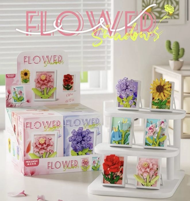 Мини-конструкторы цветы