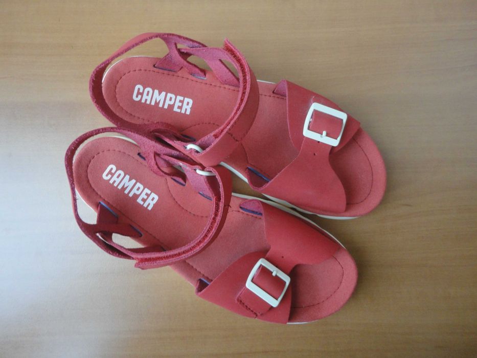N39 Camper/естествена кожа/дамски сандали
