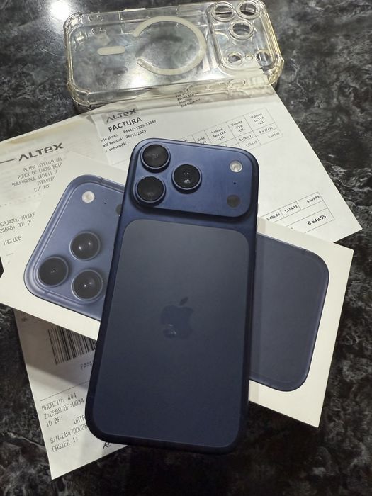 Iphone 17 pro 256 GB factura/gatanție