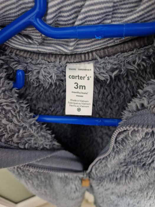 Combinezon bebe Carters ursulet pufos  3 luni