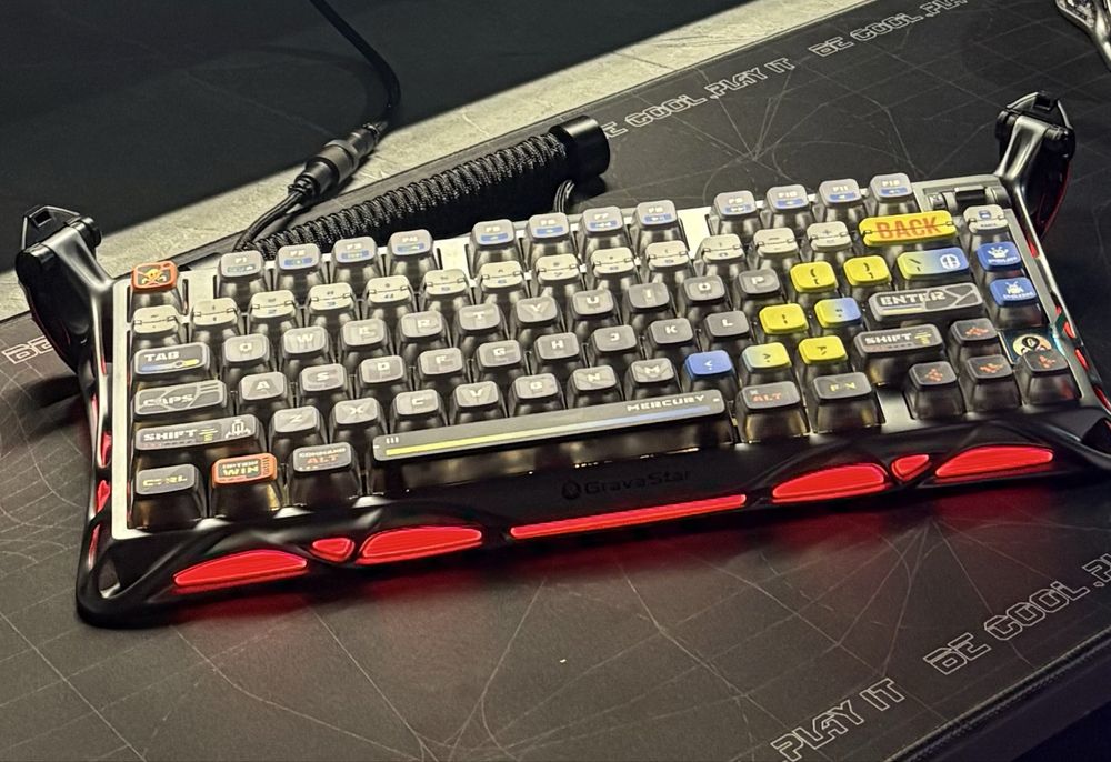 gravastar k1 pro, coiled cable, x pro, коврик