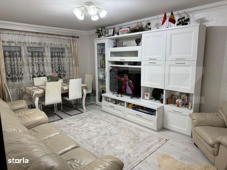 Apartament cu 3 camere, etaj intermediar, 67 mp, zona Obcini