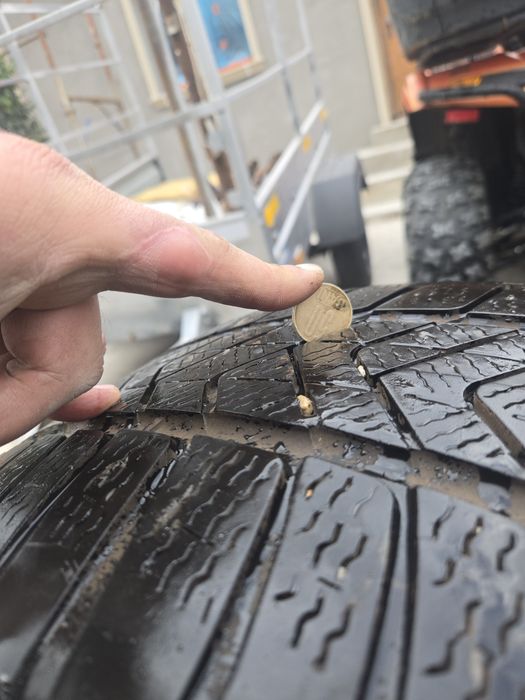 Jante BMW originale X5 - X6 fara nici o zgârietura + anvelope iarna +