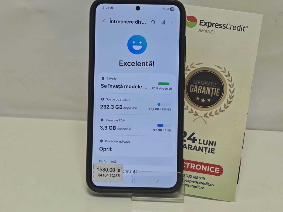 (AG 35) Telefon Samsung S23 b.34164 / 1580 lei