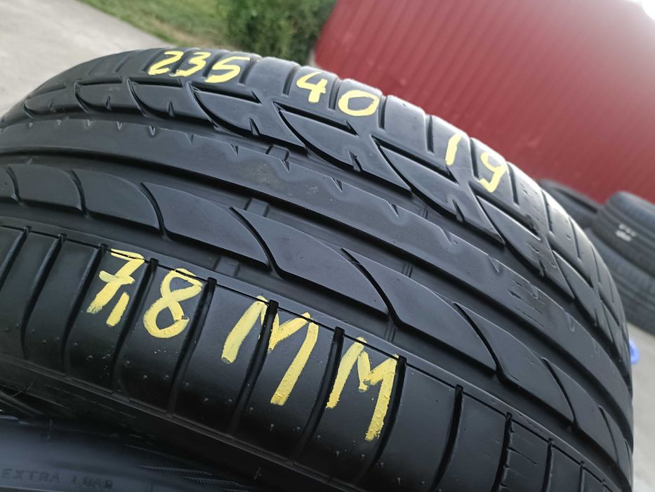 Roti vara 19 oem vw passat B8 CC 235 40 19 bridgestone potenza 7,8 mm