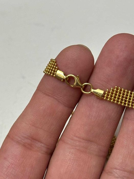 COLIER AUR 18K - La baza gatului - Cu Bilute - 11g. - 585 lei/gr. !