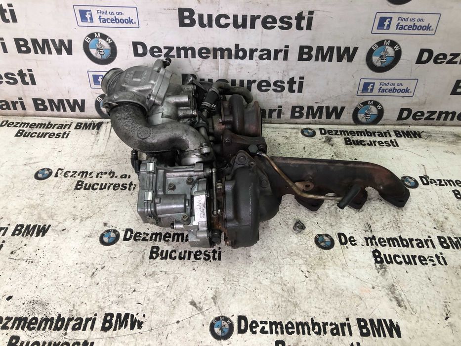 Turbina mare mica biturbo BMW F10,F01,X5 535d 4.0d 306cp N57