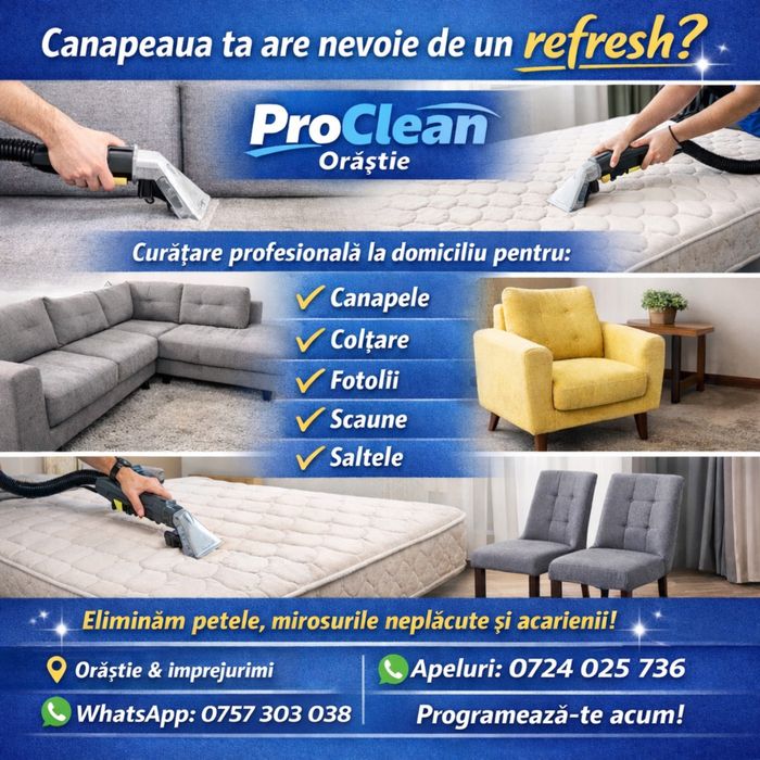 Curătenie profesională la domiciliu