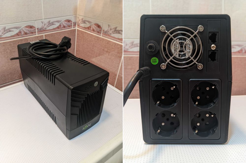 UPS 540W-1200W. 24V. ИБП, ЮПС. Для бесперебойного питания.