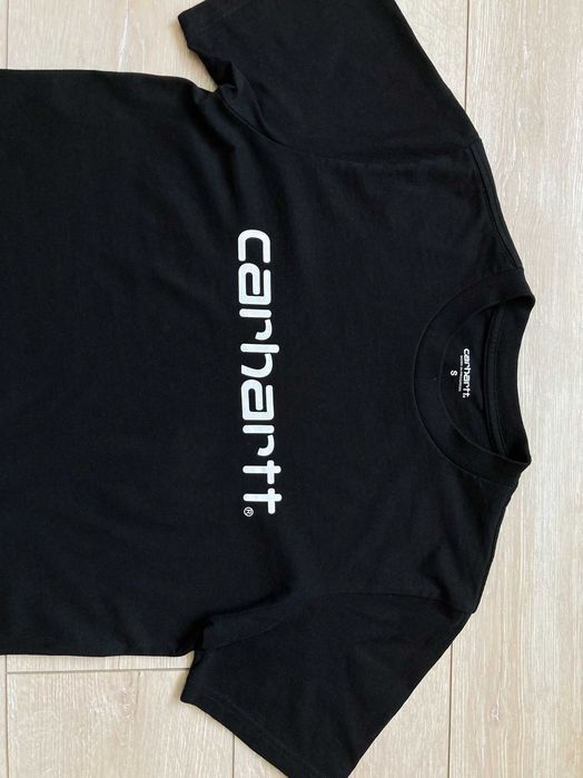Carhartt WIP Script T shirt мъжка черна тениска размер S