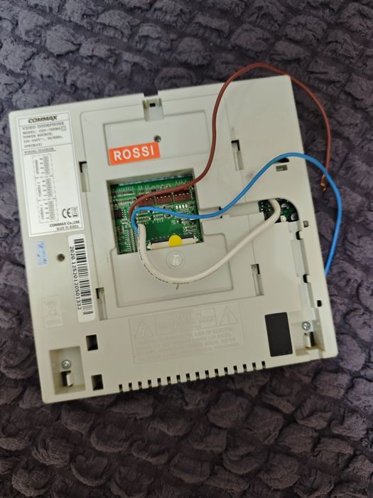 Commax домофон экран