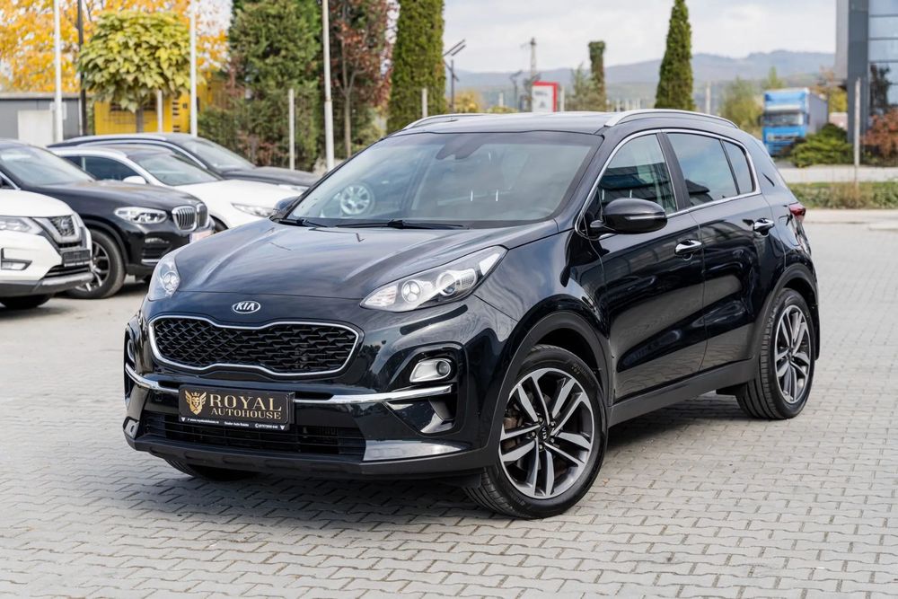 Kia Sportage 1.6 diesel mild hybrid, Cutie viteze automata, Asistenta banda