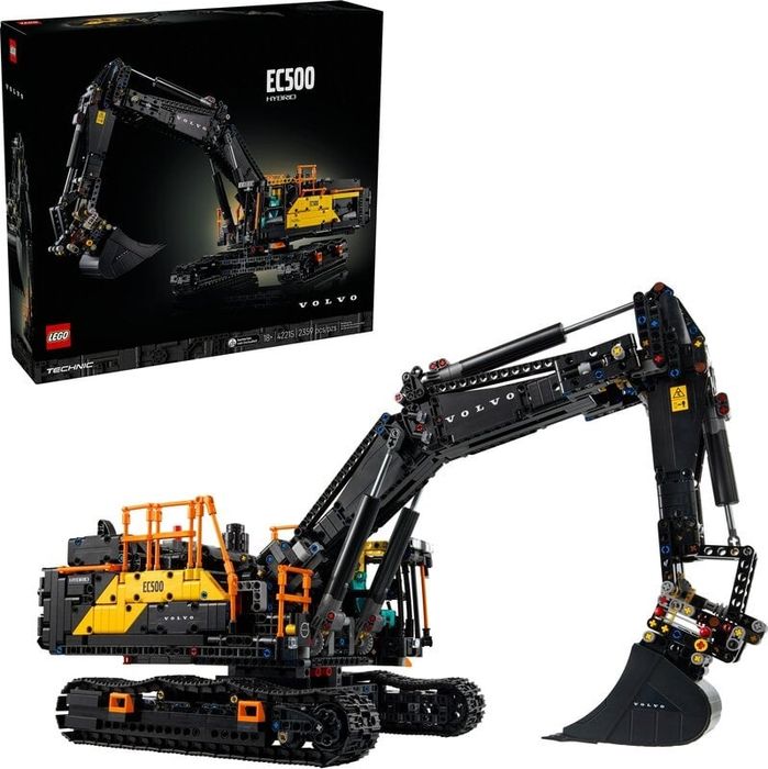 LEGO Technic - Екскаватор Volvo EC500 Hybrid (42215)