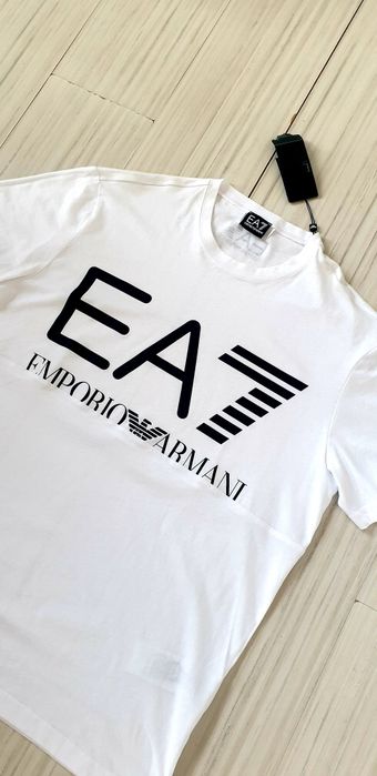 Emporio Armani EA7 Cotton Mens  XL / 3XL НОВО! ОРИГИНАЛ! Мъжка Тениска