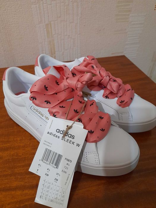 Дамски Кожени Маратонки-ADIDAS