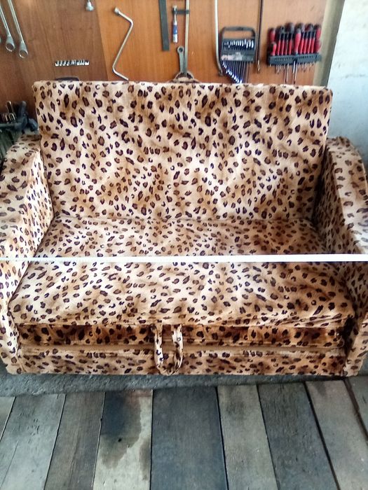 Canapea se extinde în 2 bucăți,stare perfecta un pic prăfuit