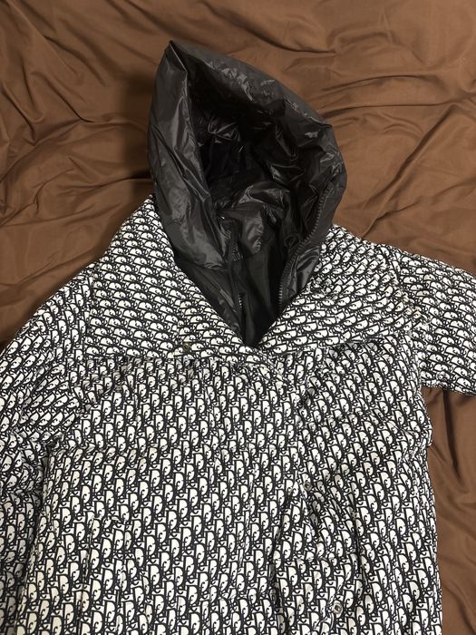 куртка зима, принт диор