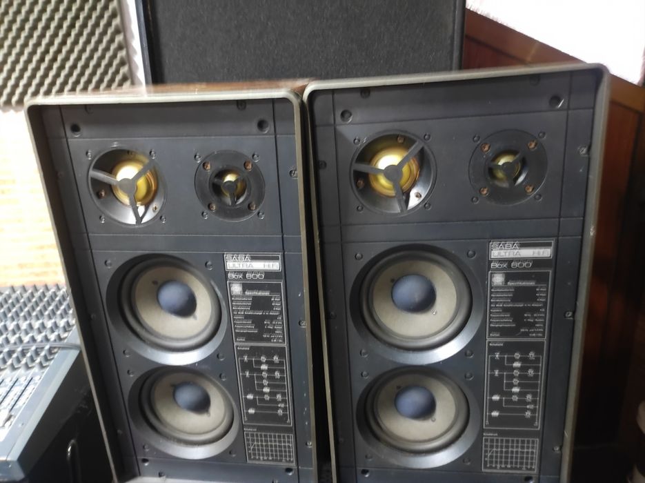 Vintage Saba MI 215 și Boxe in condiții excelente