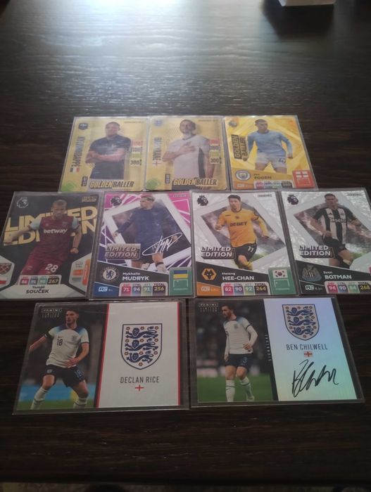 Карти Panini golden baller + други