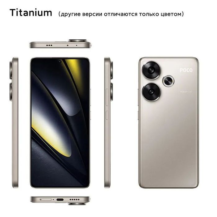 Poco F6 12/512gb Titanium