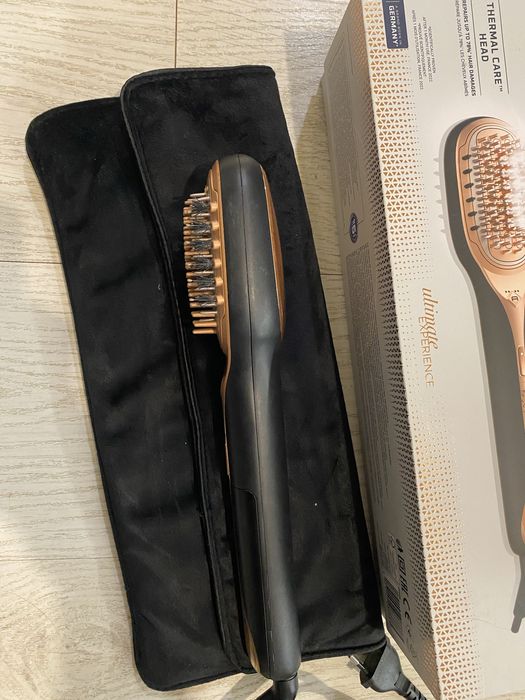 Четка за възстановяване на увредена коса Rowenta Hair Therapist