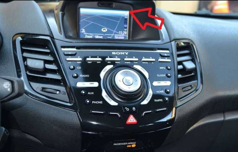 Card harti navigație Ford MFD (display mic) Focus Fiesta Kuga C-Max