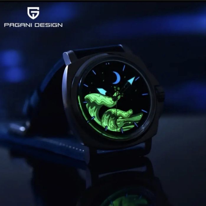 Чисто Нов Мъжки Автоматичен Часовник Pagani Design PD-YS014