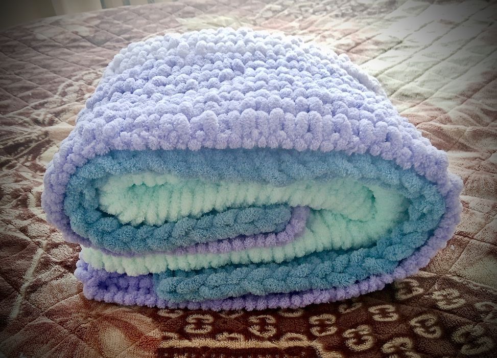 Плед своими руками