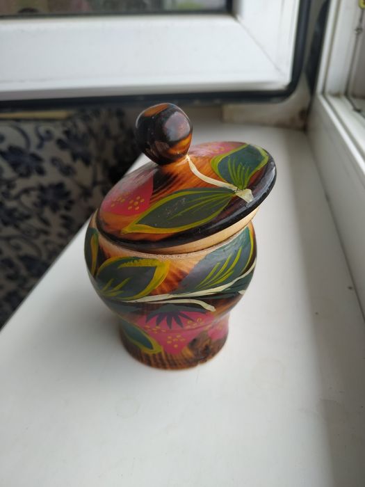 Сувенирная Шкатулочка СССР в русском стиле.