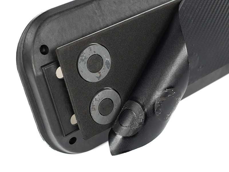 LED табела TAXI 12V бяла с магнити и кабел 1,8 м за покрив на такси