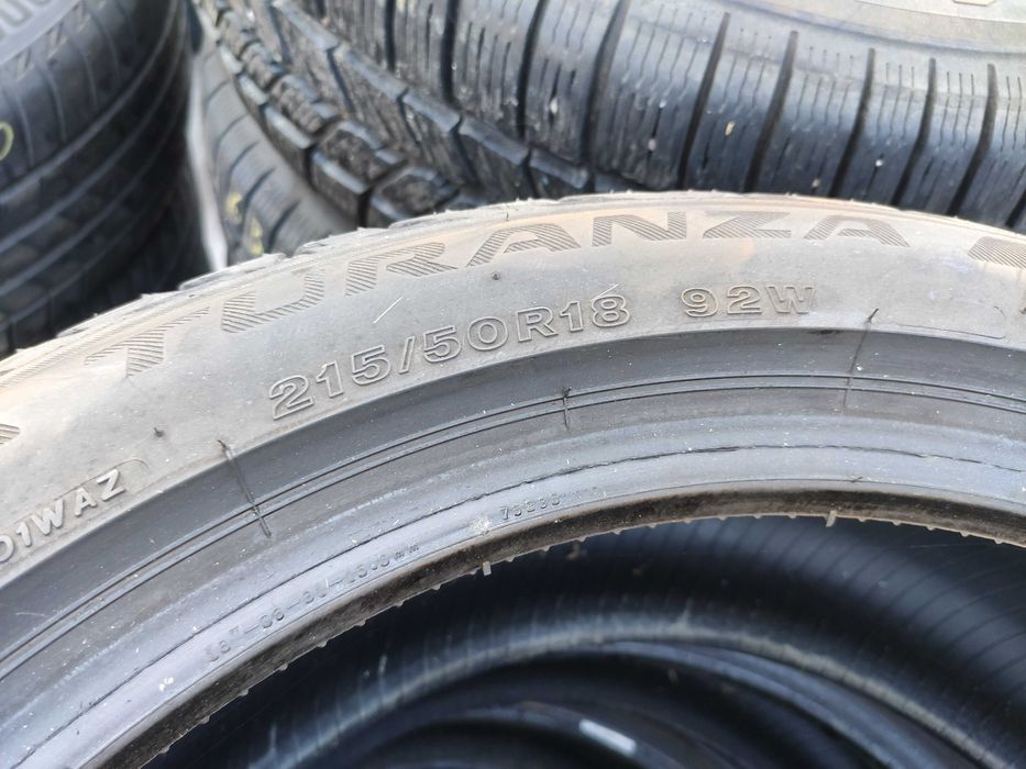 2бр Летни гуми 215 50 18 - Bridgestone - DOT 2023