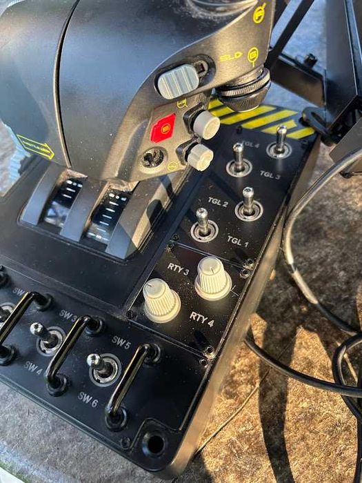 vand joystick,maneta simulator jocuri,SAITEK Pro X 55 RHINO