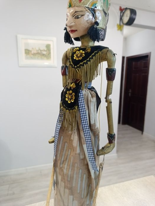 автентична колекционерска кукла wayang golek от остров ява