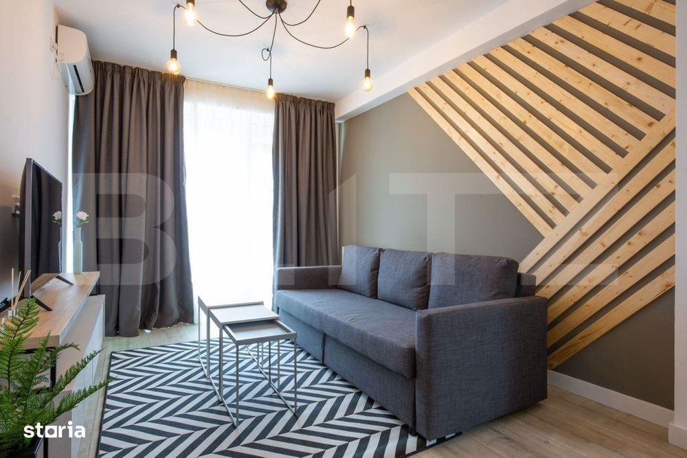 Apartament de inchiriat , complet mobilat si utilat , zona Piata de ve