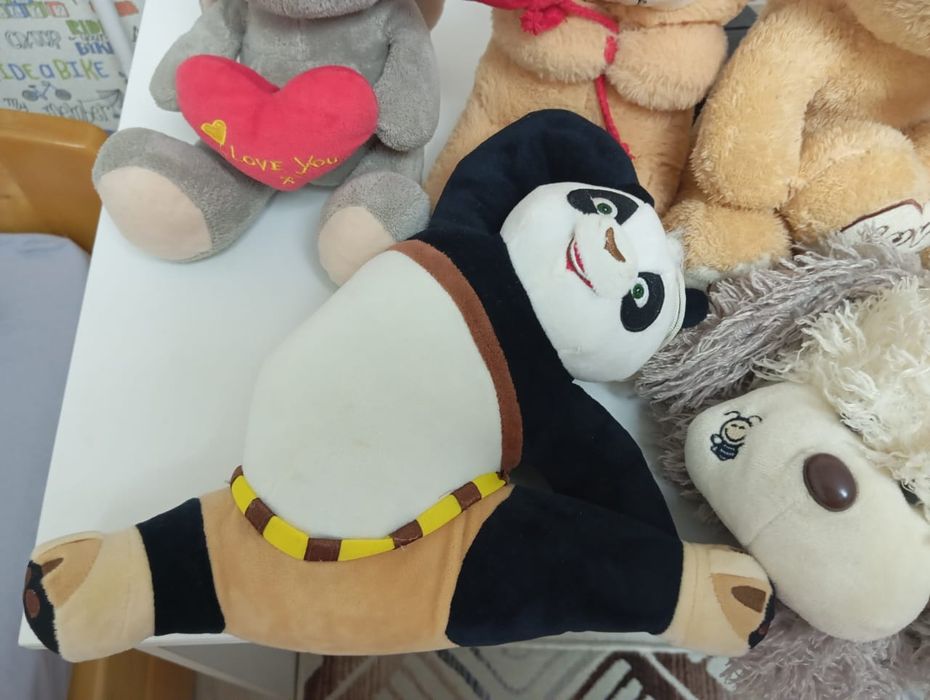 Мягкие игрушки .