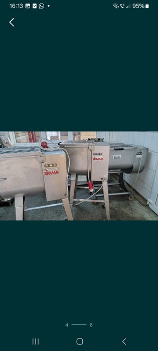 Fierăstrău oase , carcasă,  malaxor carne