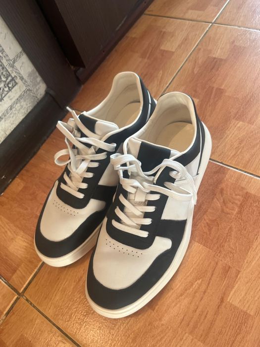 Кожанные кеды, новые, не носил