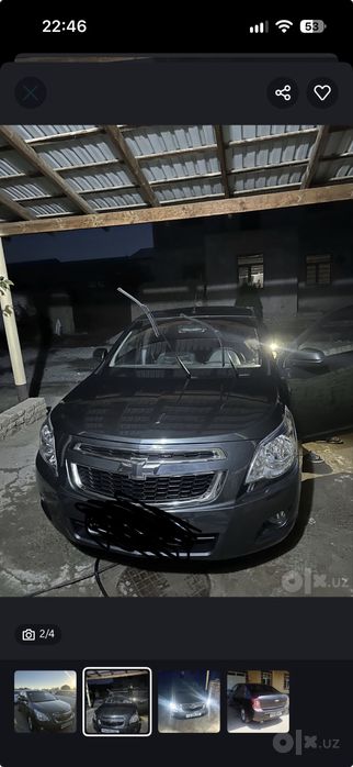 Chevrolet Cobalt sotiladi avtomat karobka