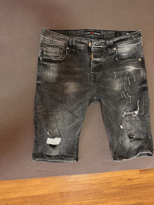 Дънкови къси гащи