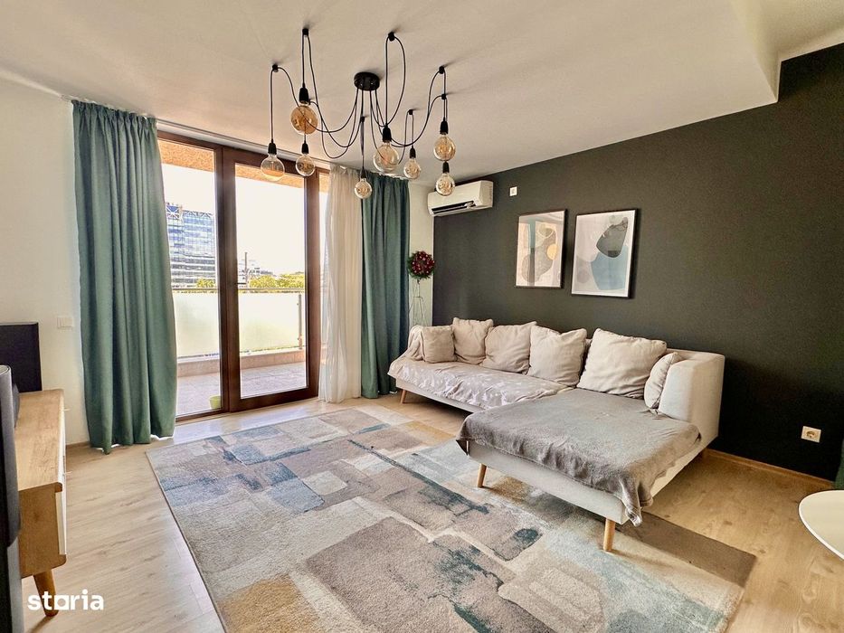 Închiriere apartament 2 camere, bloc nou, Metrou Lujerului