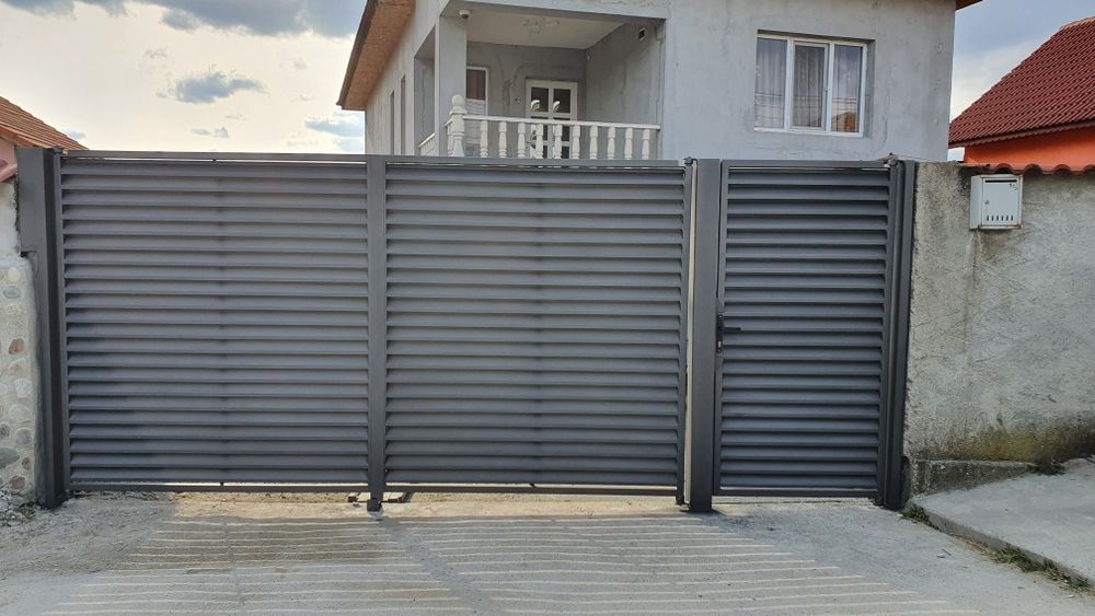 Porti,panouri gard,balustrade din tabla decupata cu plasma cnc