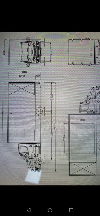 duba izoterma iveco daily Food truck container birou camper rulota cub