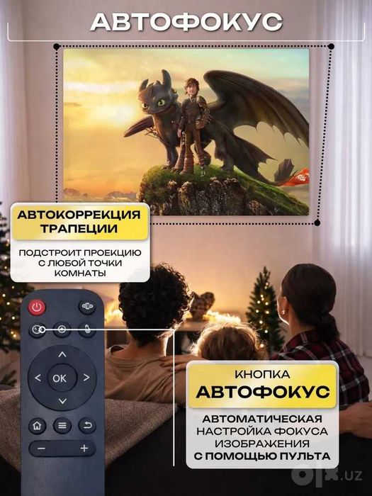 Новый Проектор 4K T 15 PRO 3LCD ULTRA HD Wi-Fi Бесплатная Доставка